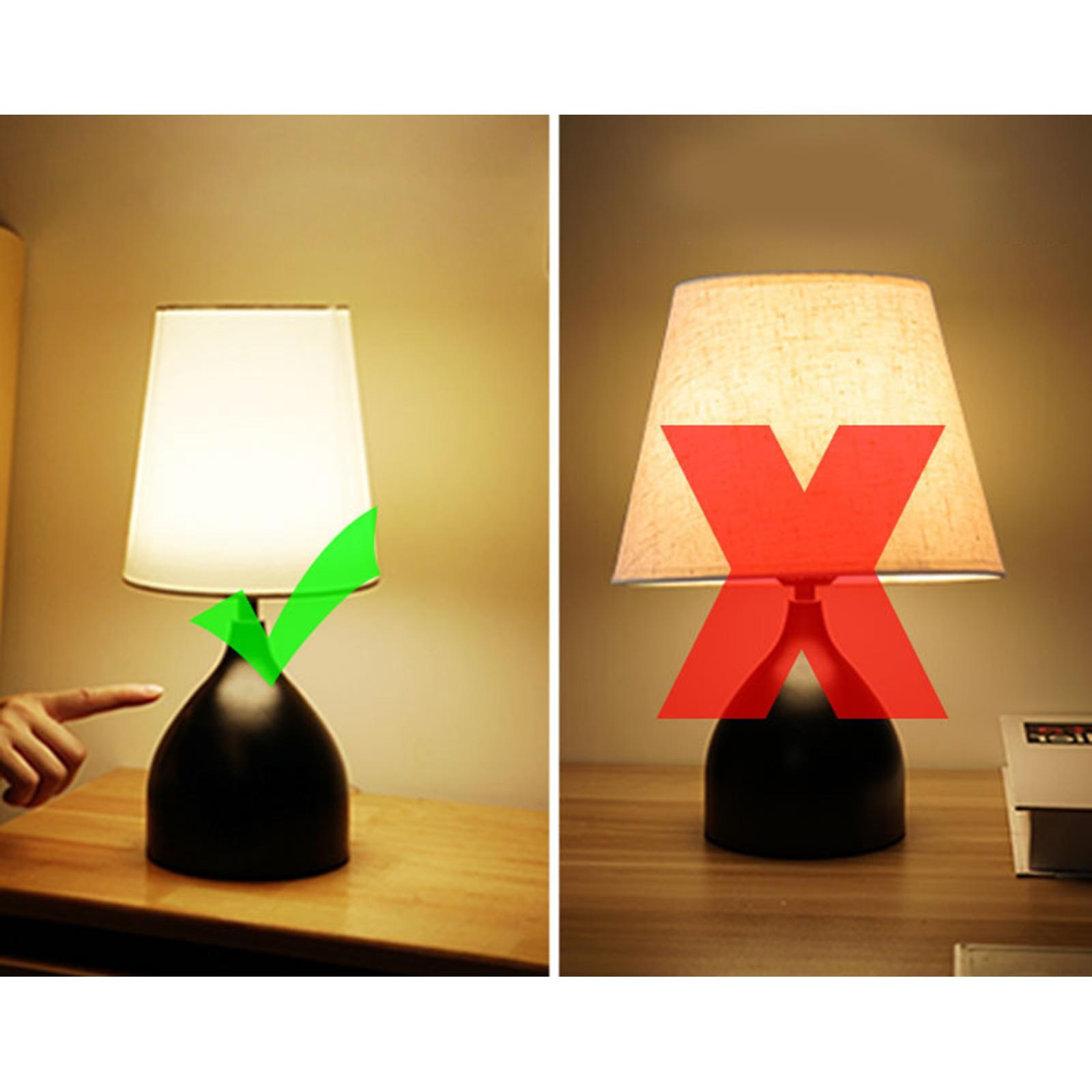 Modern Touch Table Lamp Desk Light Rechargeable for Desktop Reading