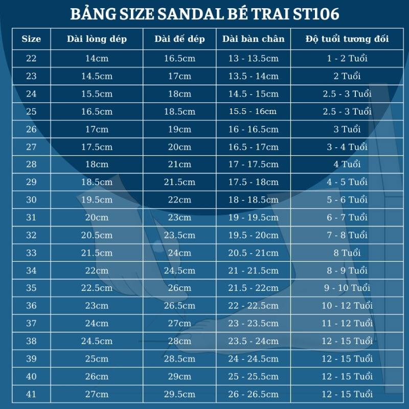 Sandal trẻ em dép quai hậu bé trai kháng khuẩn cao cấp 1 - 15 tuổi thể thao năng động cá tính NHÍM SHOP ST106