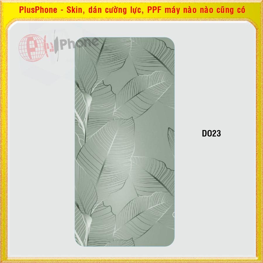 Dán Skin mặt sau cho Oppo Reno8 5G, Reno 8 Pro 5G, Reno8 Pro + nhiều mẫu độc lạ