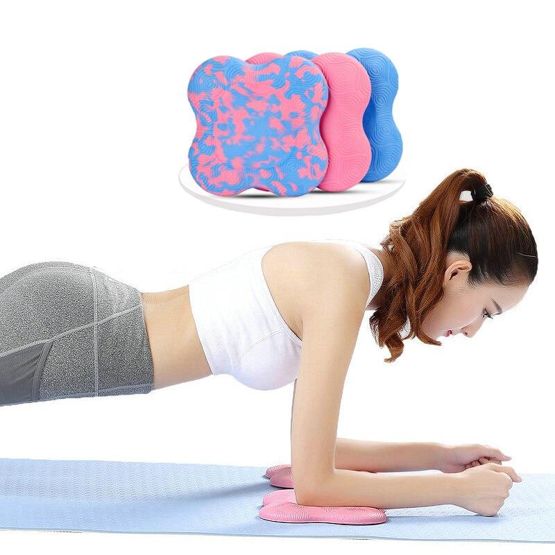 PU Yoga Knee Pads Cushion Mats Knee Wrist Elbow Protective Pad for Sports Fitness Exercise Yoga Non-slip Protective Mats