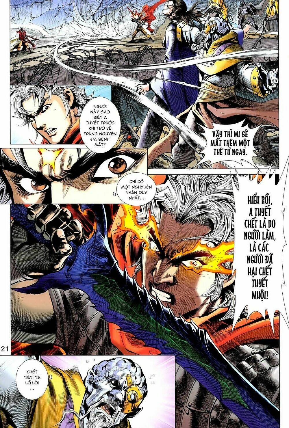 thần binh vấn thiên chapter 11 20