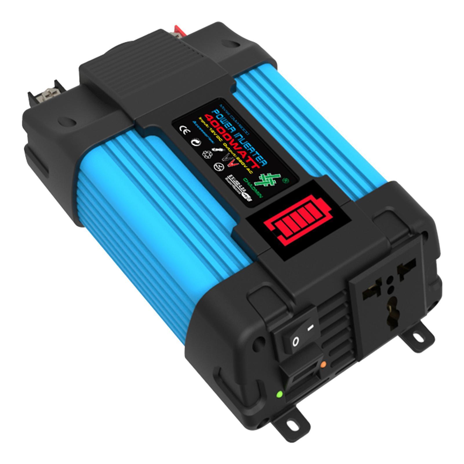 Car Power Inverter Car Plug Inverter Adapter with Cigarette Lighter Fit for Car Truck