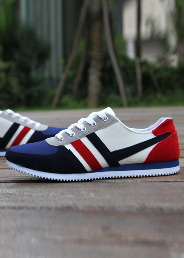 Giày sneaker thời trang nam ,sọc cá tính 9600602