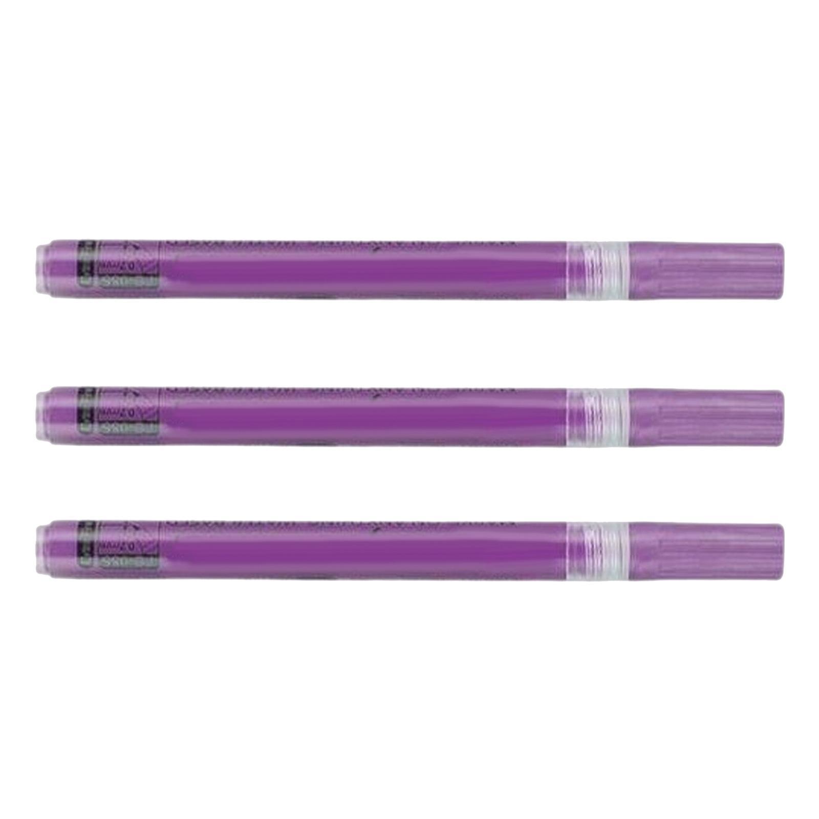 3x Marker Pen Golf Sunscreen Alignment Marks Ball Liner Markers Pen Acrylic Ink Pen for Training Golfer