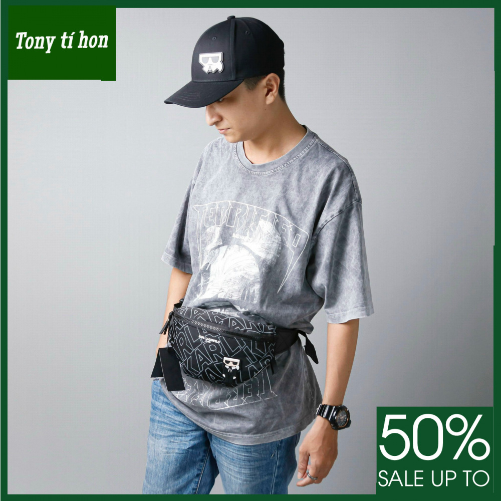 Tony tí hon - Túi bao tử / túi đeo chéo Ka.rl Belt bag thời trang nam nữ cao cấp