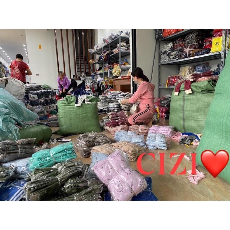 Quần dài thun co giãn mặc nhà cho bé trai, bé gái CiZi.shop