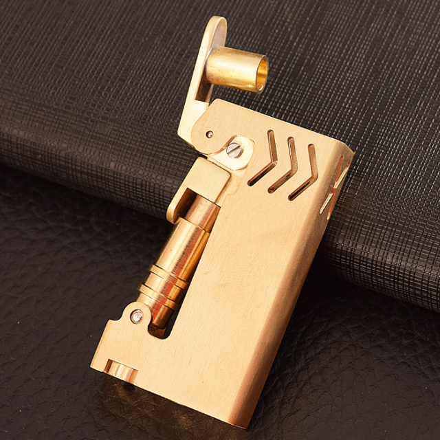 Vỏ Hột Quẹt Bật Lửa Xăng Bấc Đá ShuFang SF01 Hàng Thủ Công Độc Lạ Tiện Dụng - Dùng xăng bấc đá cao cấp