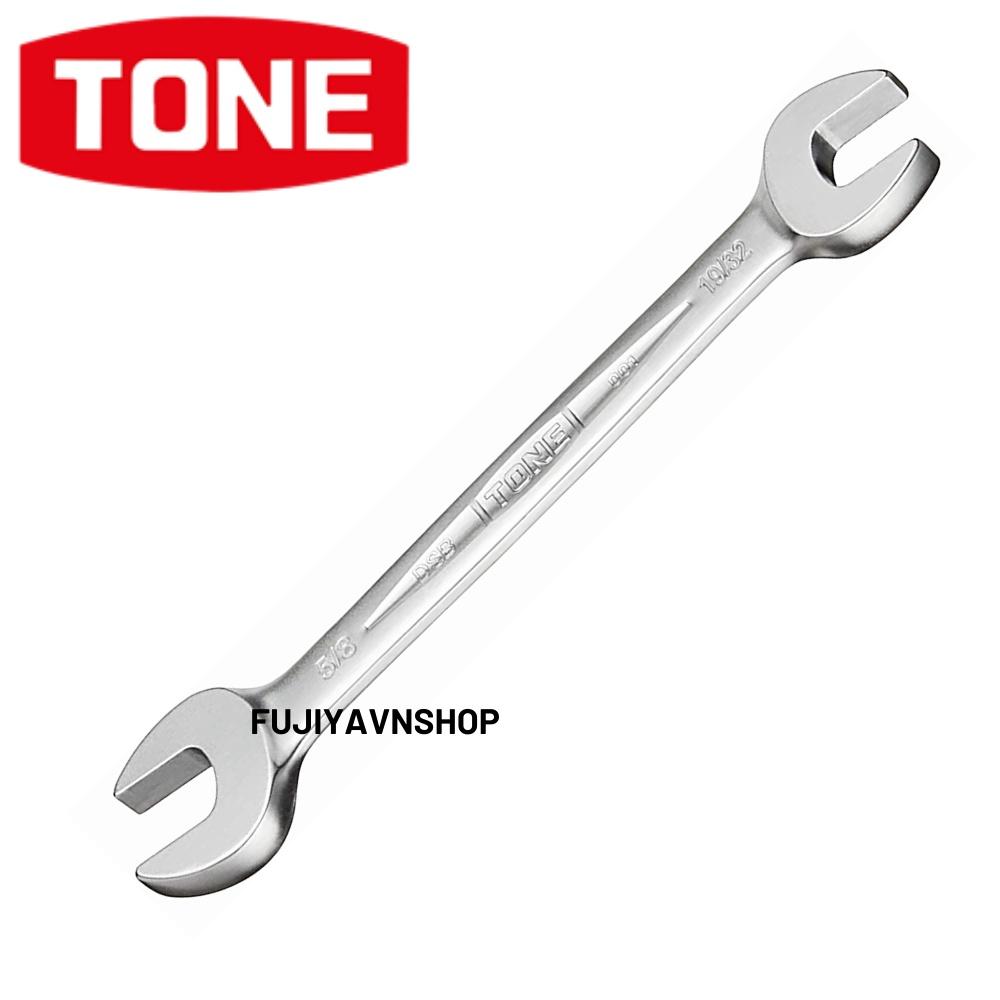 Cờ lê 2 đầu miệng hệ inch 19/32 × 5/8 Tone DSB-1920