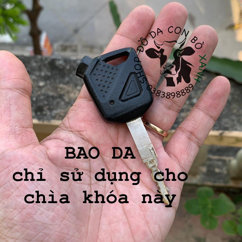 Bao da dành cho Chìa Khóa Tìm Xe Honda Airblade, SH, SH Mode, PCX, Air Blade 2011-2015 handmade da thật