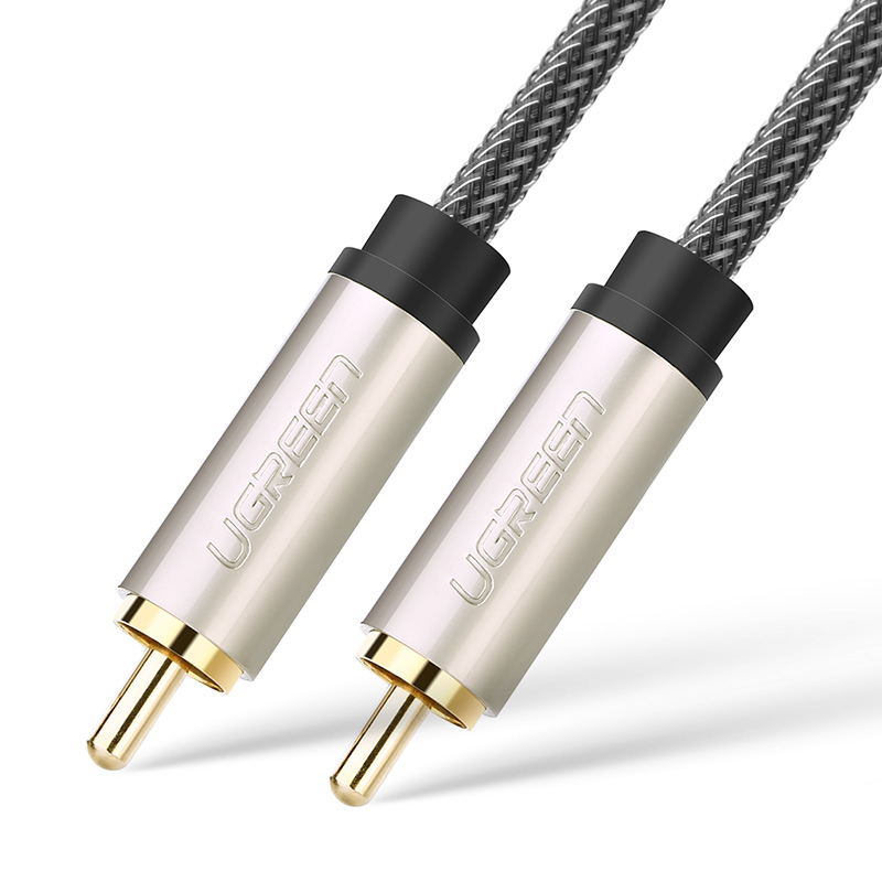 Cáp âm thanh số 2 đầu RCA Coaxial dài 2m UGREEN AV133 20738 - Hàng chính hãng