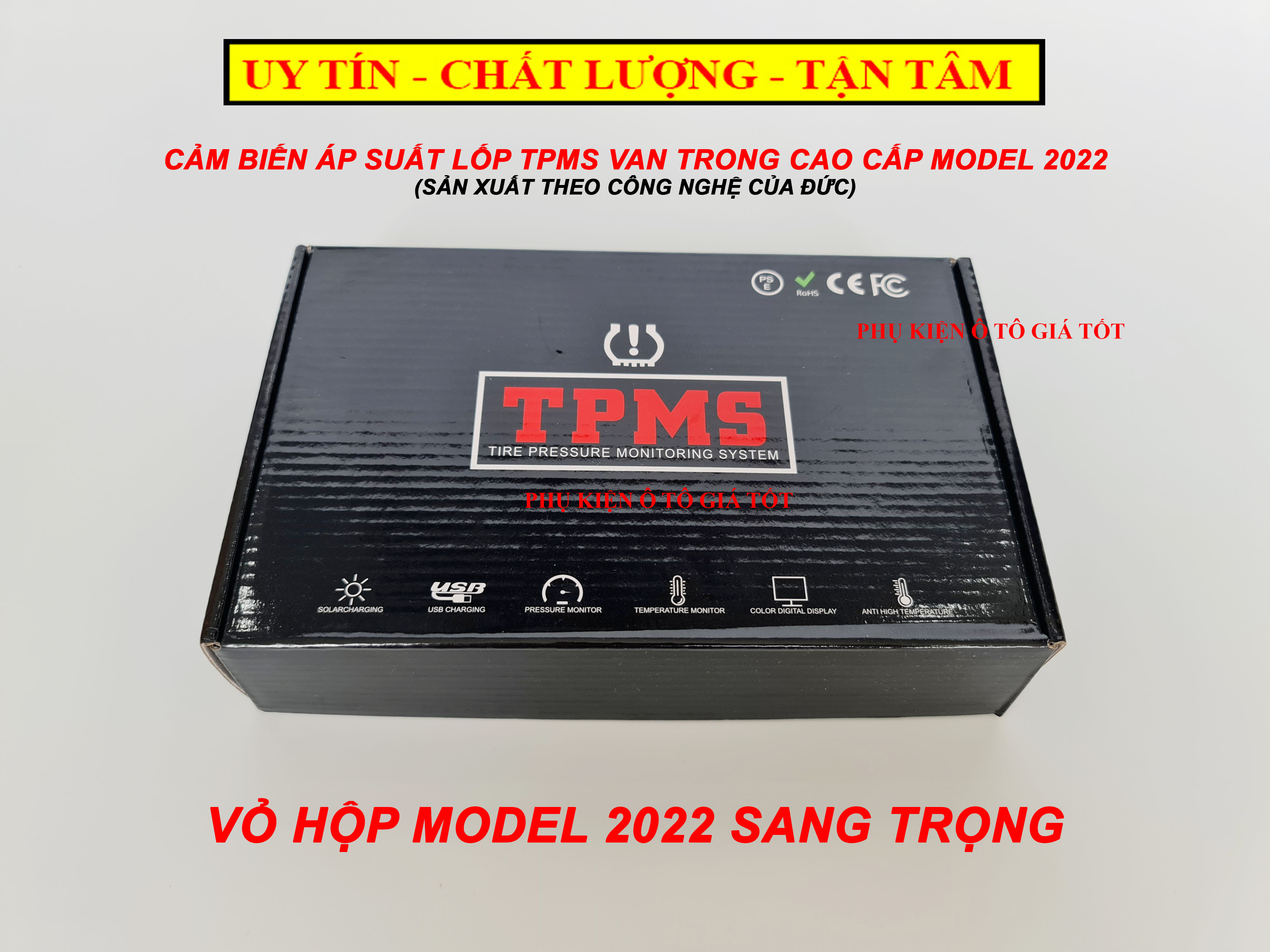 Cảm biến áp suất lốp TPMS Van trong, Van trong Android cao cấp