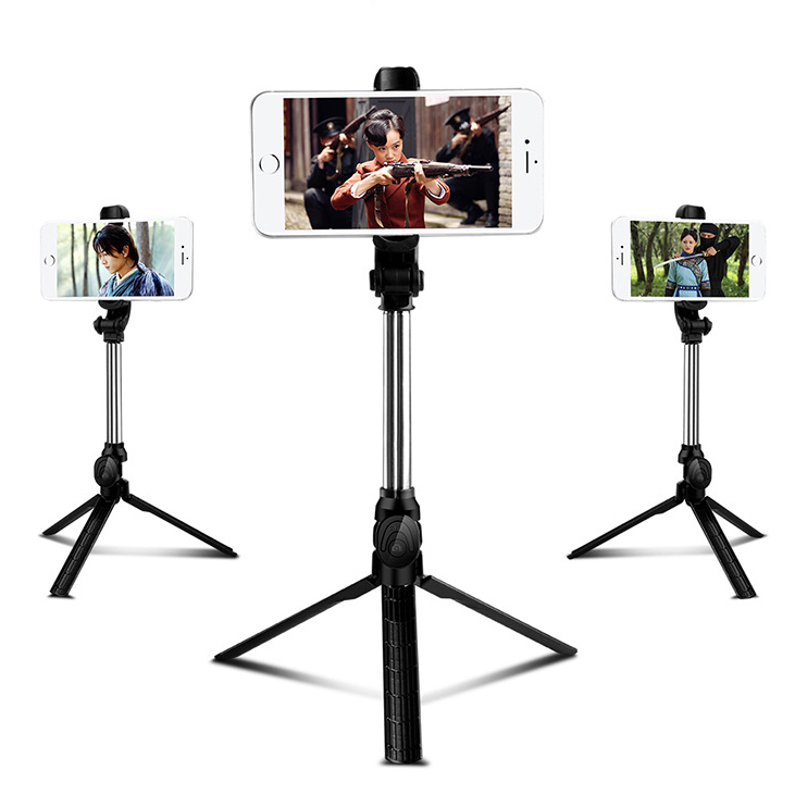 Gậy Chụp Ảnh Selfie, Tripod XT09S Kết Nối Bluetooth (Có Gương) - DT071