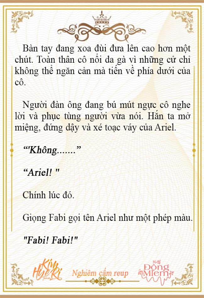 [novel 18+] ariel, thánh nữ dâm đãng chapter 44 16