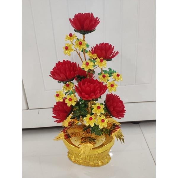 Chậu hoa để bàn cao 45cm