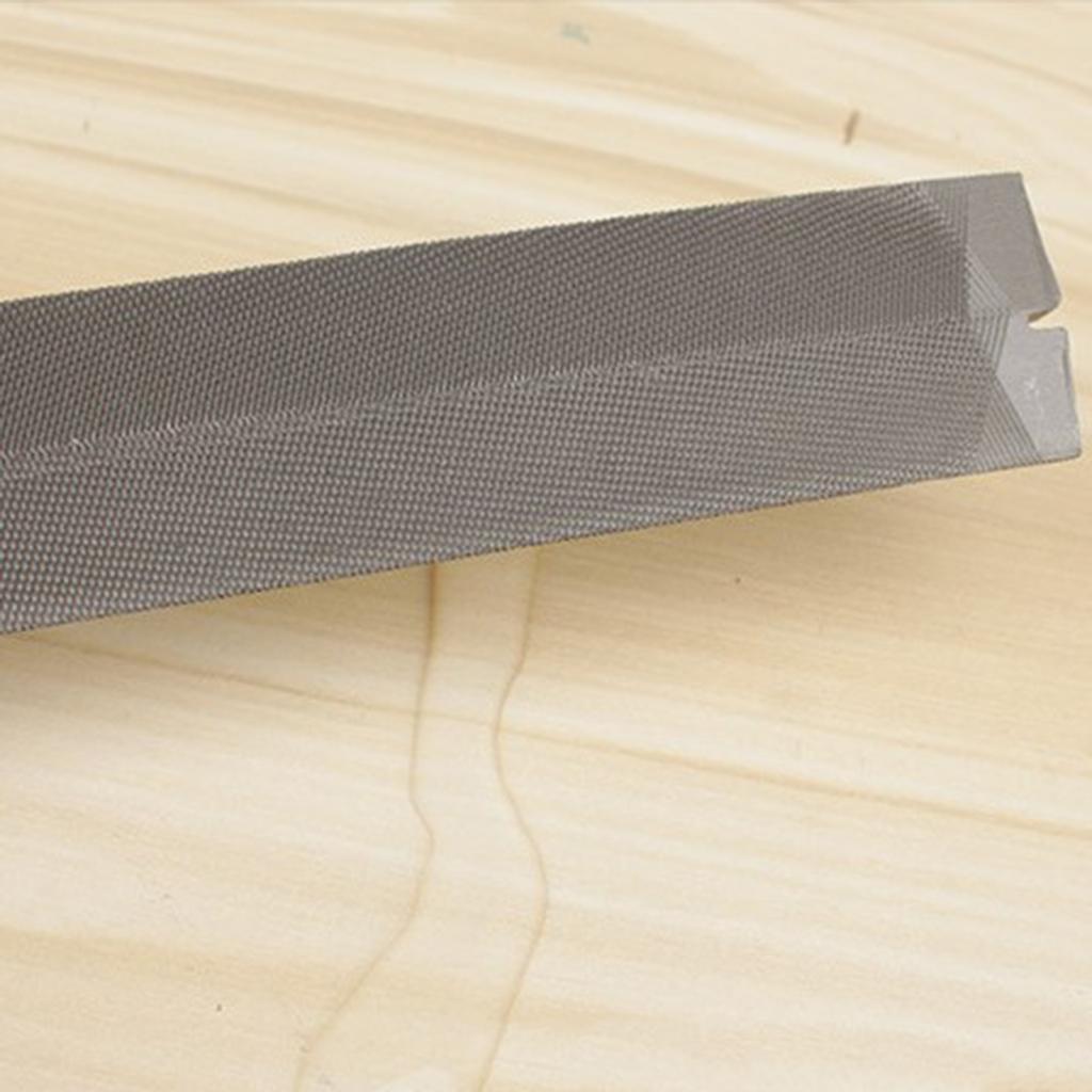 2X Diamond Files Wood Tools with TPR Package Plastic Handle for