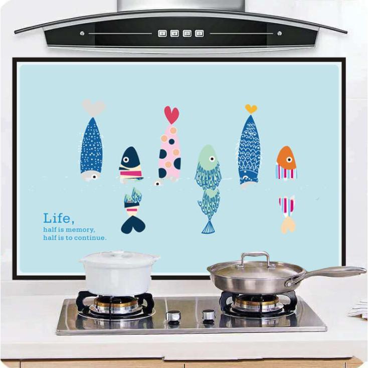 Miếng dán tường bếp chống nóng và ô xi hóa bề mặt sơn Hàn Quốc