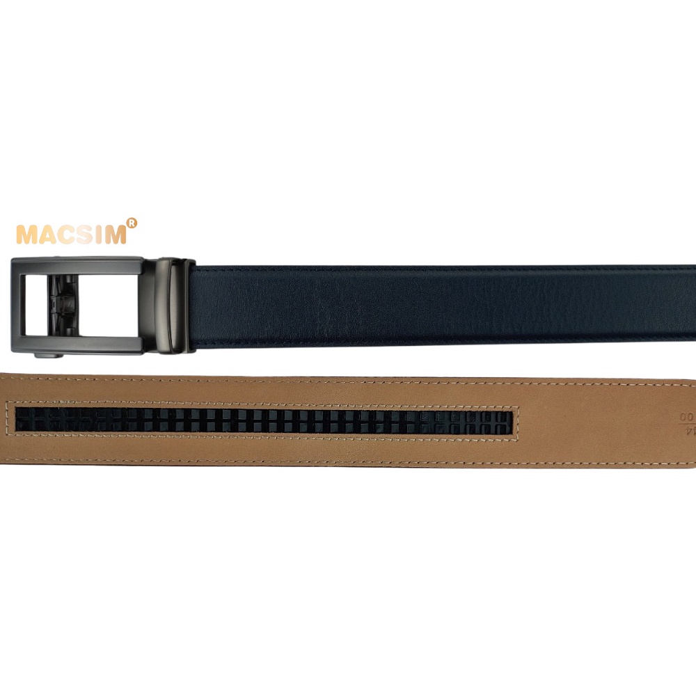 Thắt lưng nam da thật cao cấp nhãn hiệu Macsim MS029