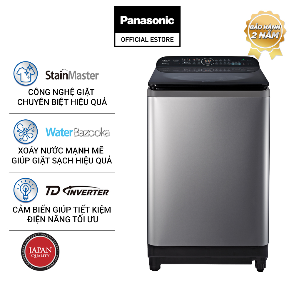 [CHỈ GIAO TẠI HCM] - Máy Giặt Cửa Trên Panasonic 11KG NA-FD10XR1LV - Hàng Chính Hãng