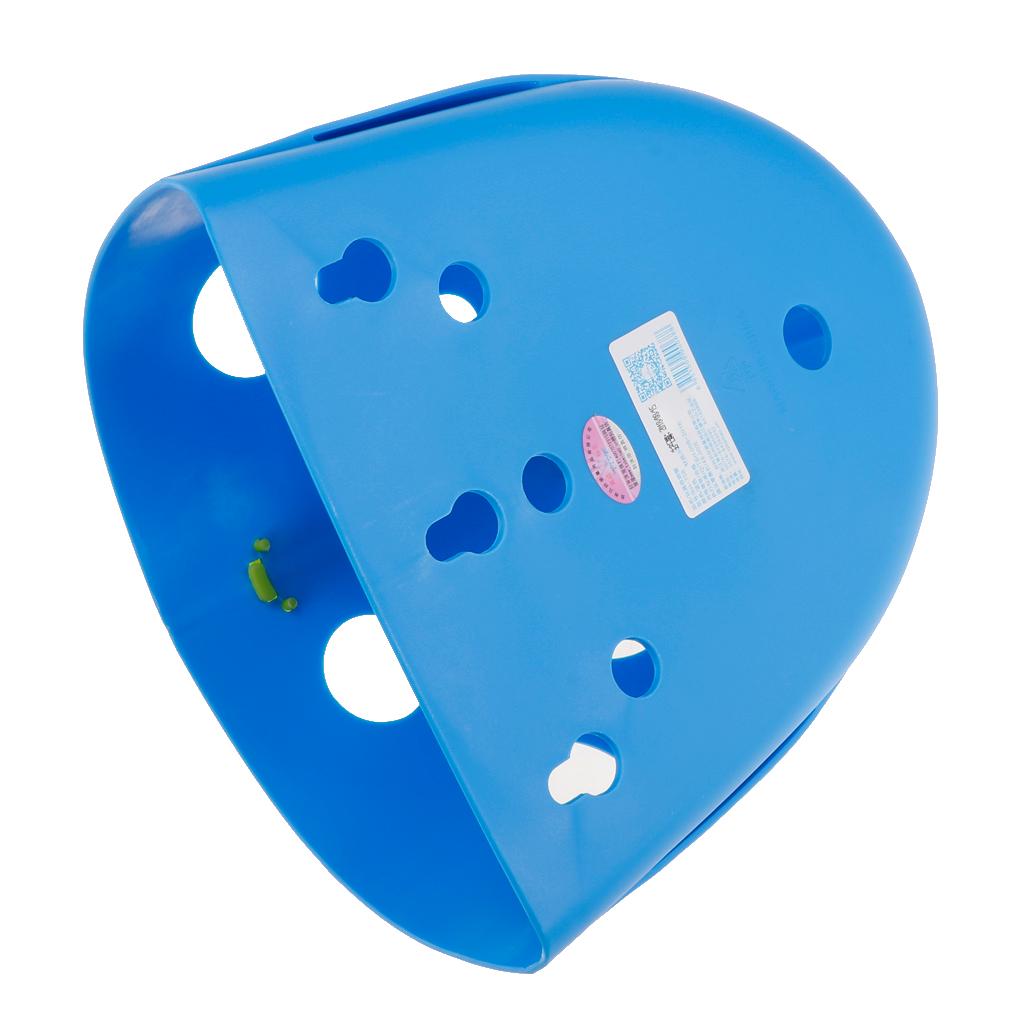 Baby Bathing Accessories Bath Toys Sucker Storage Basket Organizer -Blue