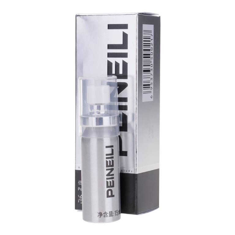 Chai Xịt Chống Xuất Tinh Sớm Rẻ Peineili 15ml + Tặng Bao Cao Su Power Men (Hộp 3s) - Hàng Chính Hãng 100% - Che Tên Sản Phẩm