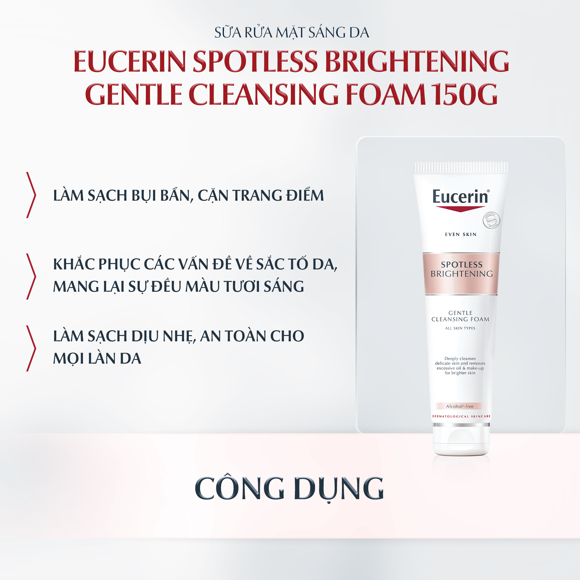 [Tặng Bọt rửa mặt 519K] Tinh chất dưỡng sáng 2 ống Eucerin Duo Ampoules (2x15ml)