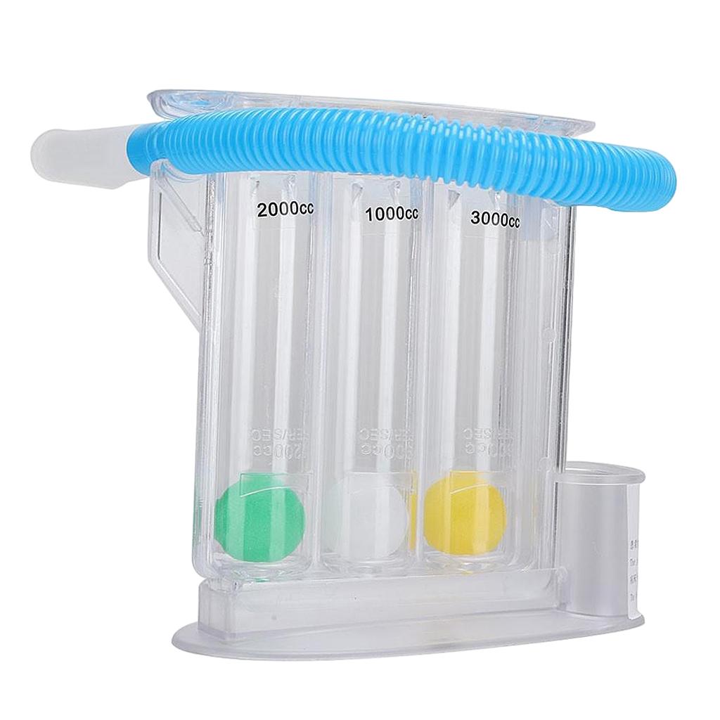 MagiDeal Lung Deep Breathing Trainer Exerciser Device Incentive Spirometer 3
