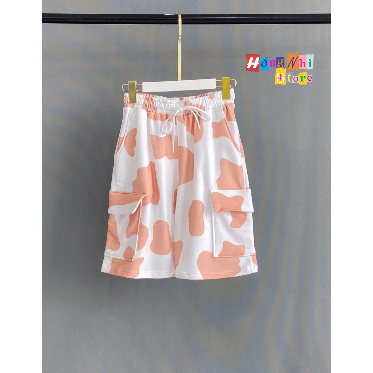 Quần Short Box 3D, Quần Đùi Con Bò Túi Hộp Dáng Rộng Unisex - MM