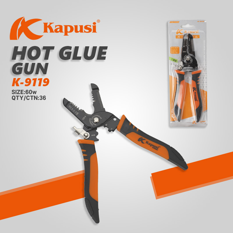 Kìm cắt, tuốt, kẹp, bấm cos, gọt dây điện Kapusi - K9119