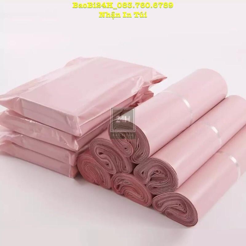 0,5KG-1KG TÚI NIÊM PHONG HÀNG Mầu HỒNG PASTEL CAO CẤP. Túi ship Cod, đóng gói hàng chống bóc HÀNG PE SIÊU DAI SIÊU KÍN