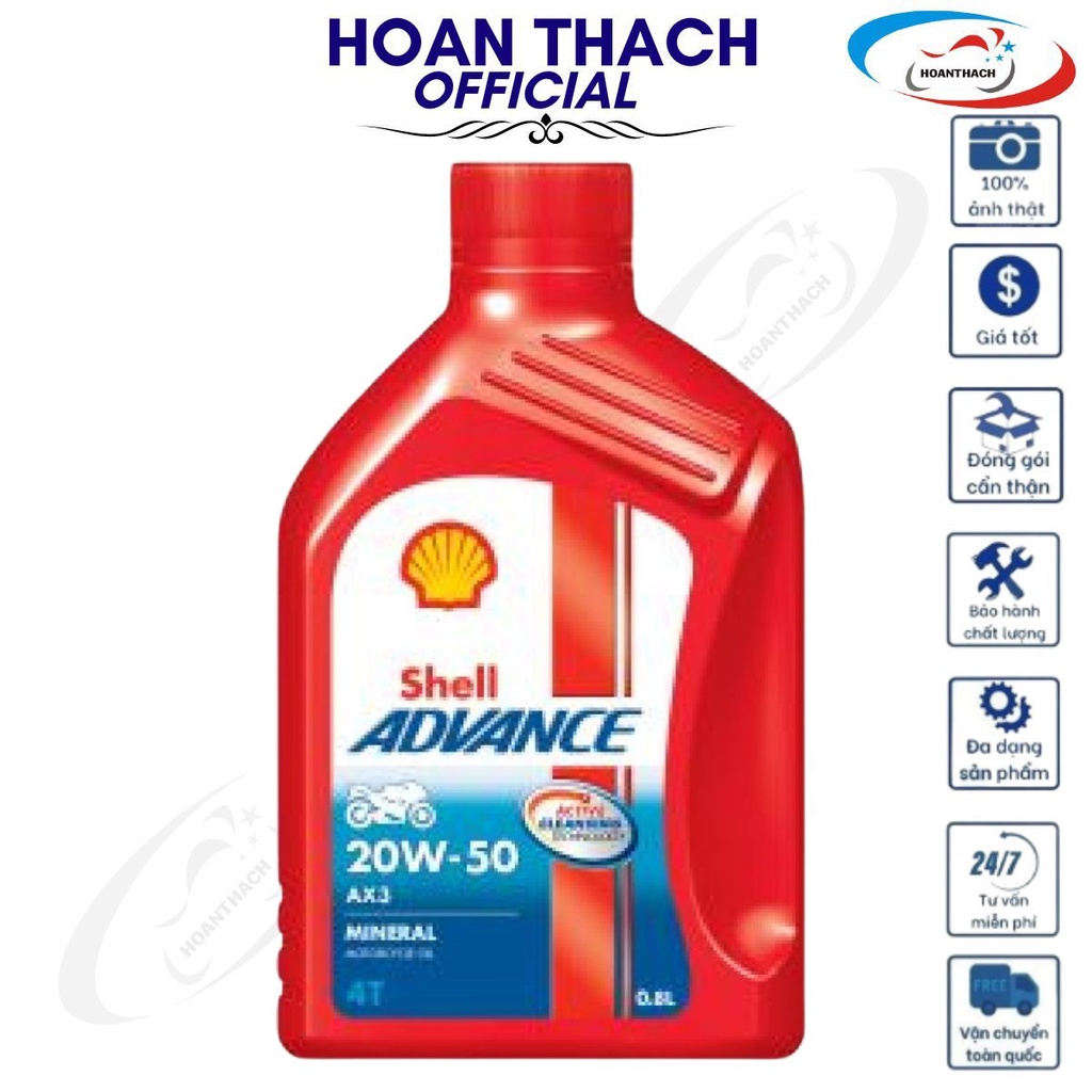 Nhớt Xe Số Advance Ax3 20W50 800Ml SP006931