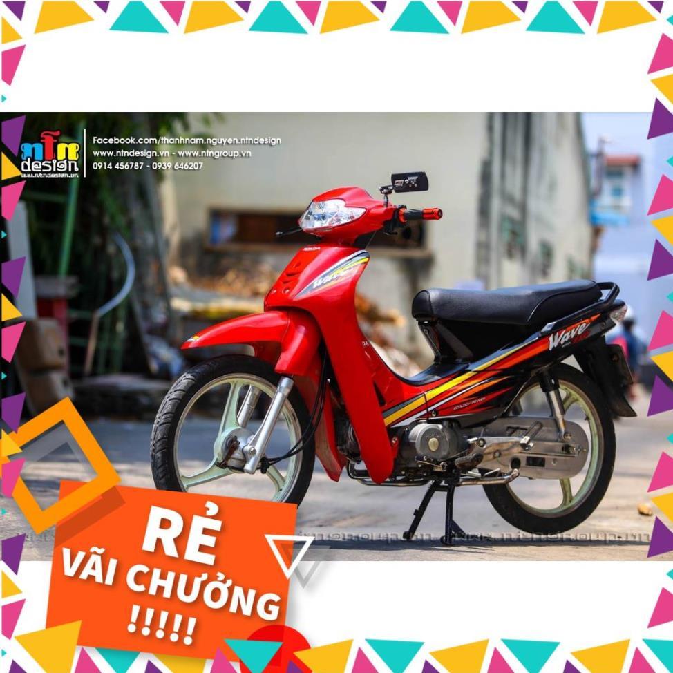 Tem Rời Wave Nhỏ Mẫu Đỏ Đen Vàng