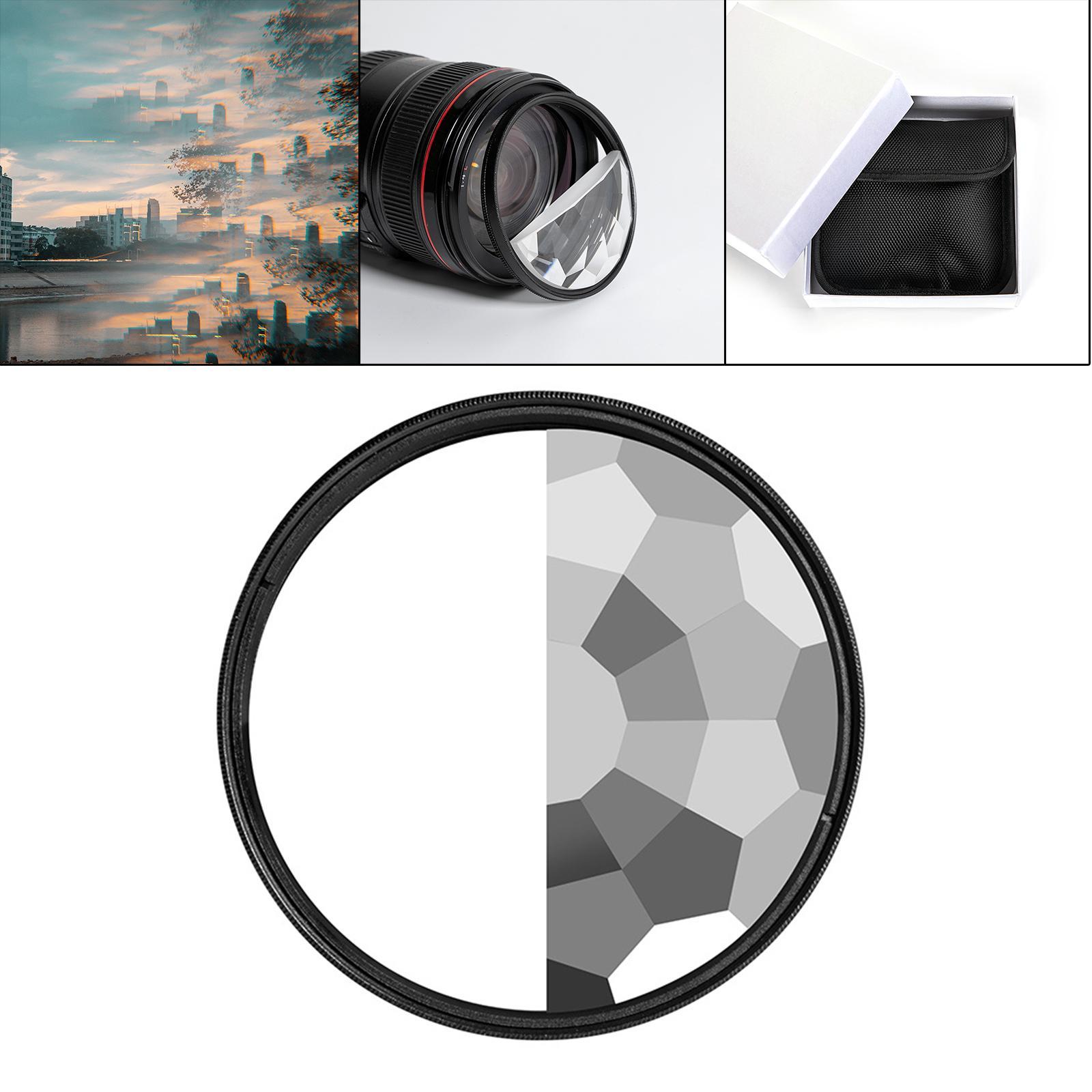 79mm Kaleidoscope Special Effects Camera Lens Filter Multiple Refractions FX