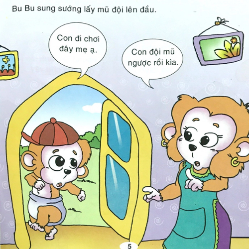 Sách Bé Học Lễ Giáo - Bubu Tập 54: Bubu Thích Làm Người Lớn