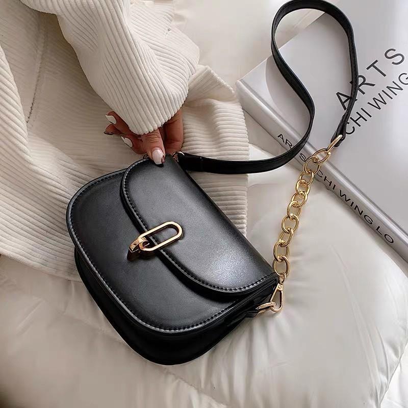 Túi xách đeo chéo túi da đeo chéo nữ Alicehousee chất liệu da cao cấp, thiết kế phong cách Hàn Quốc
