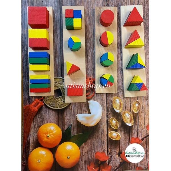 ️Combo 14ps và 9ps giáo cụ montessori