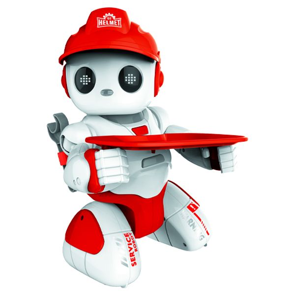 Đồ Chơi Vecto Chú Robot Quản Gia Thông Thái (Đỏ)  VT18083/RED