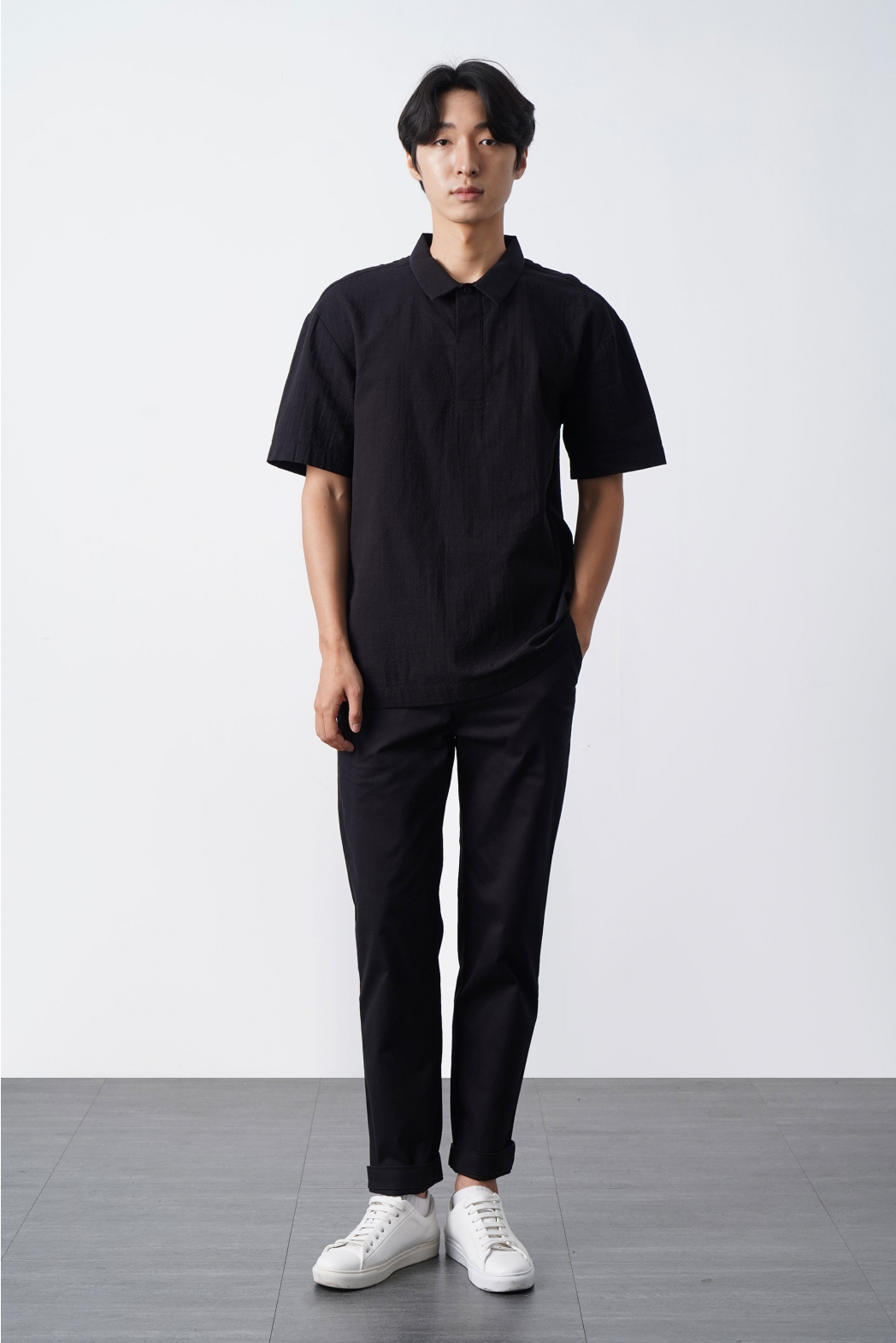 QUẦN KAKI NAM form slim crop nhiều màu có độ co giãn nhẹ - 10F21PCA002C | LASTORE MENSWEAR