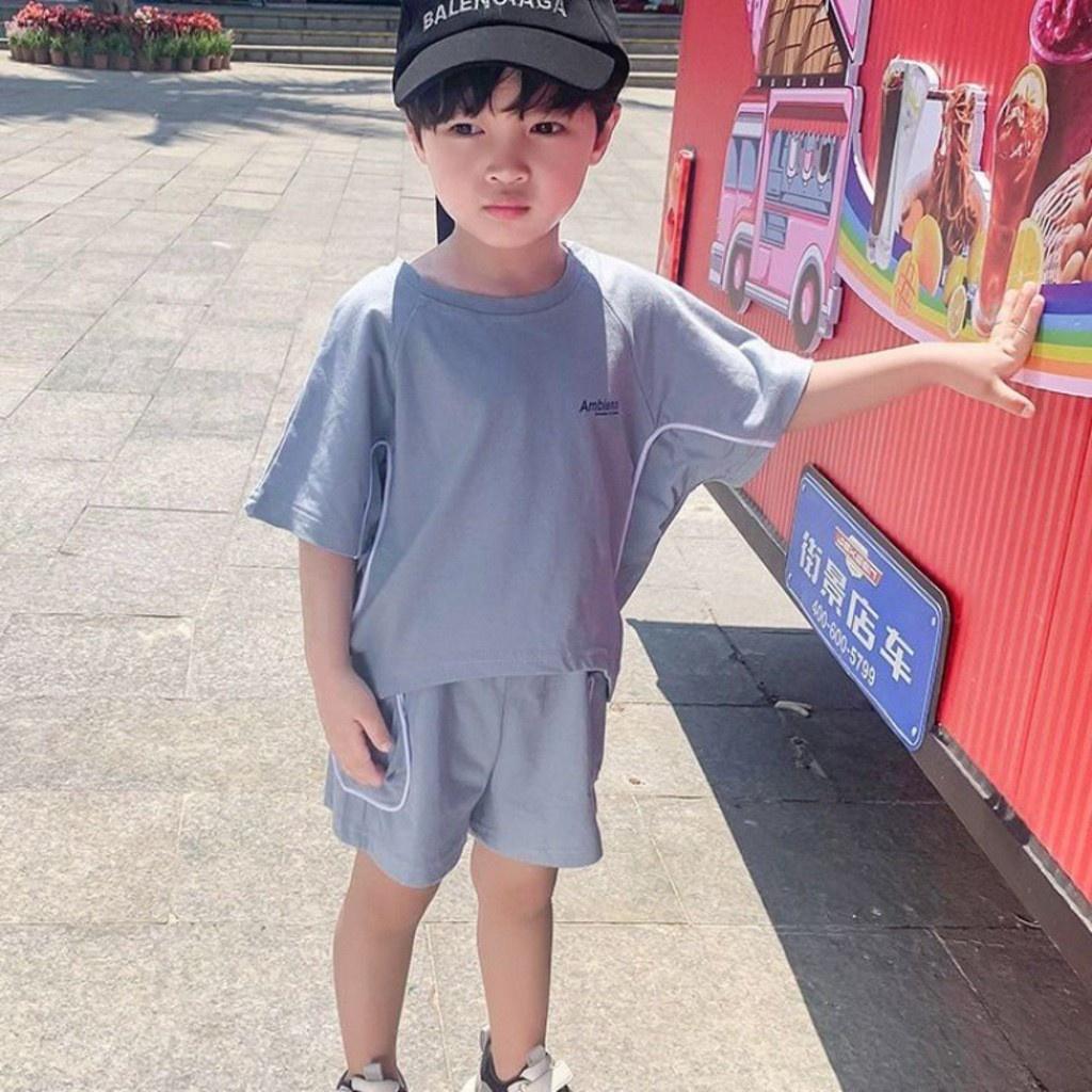 Đồ Bộ Cho Bé Trai Bộ Cộc Tay Chữ A Chất Cotton VYVY KIds Cho Bé Trai Từ 8-21kg