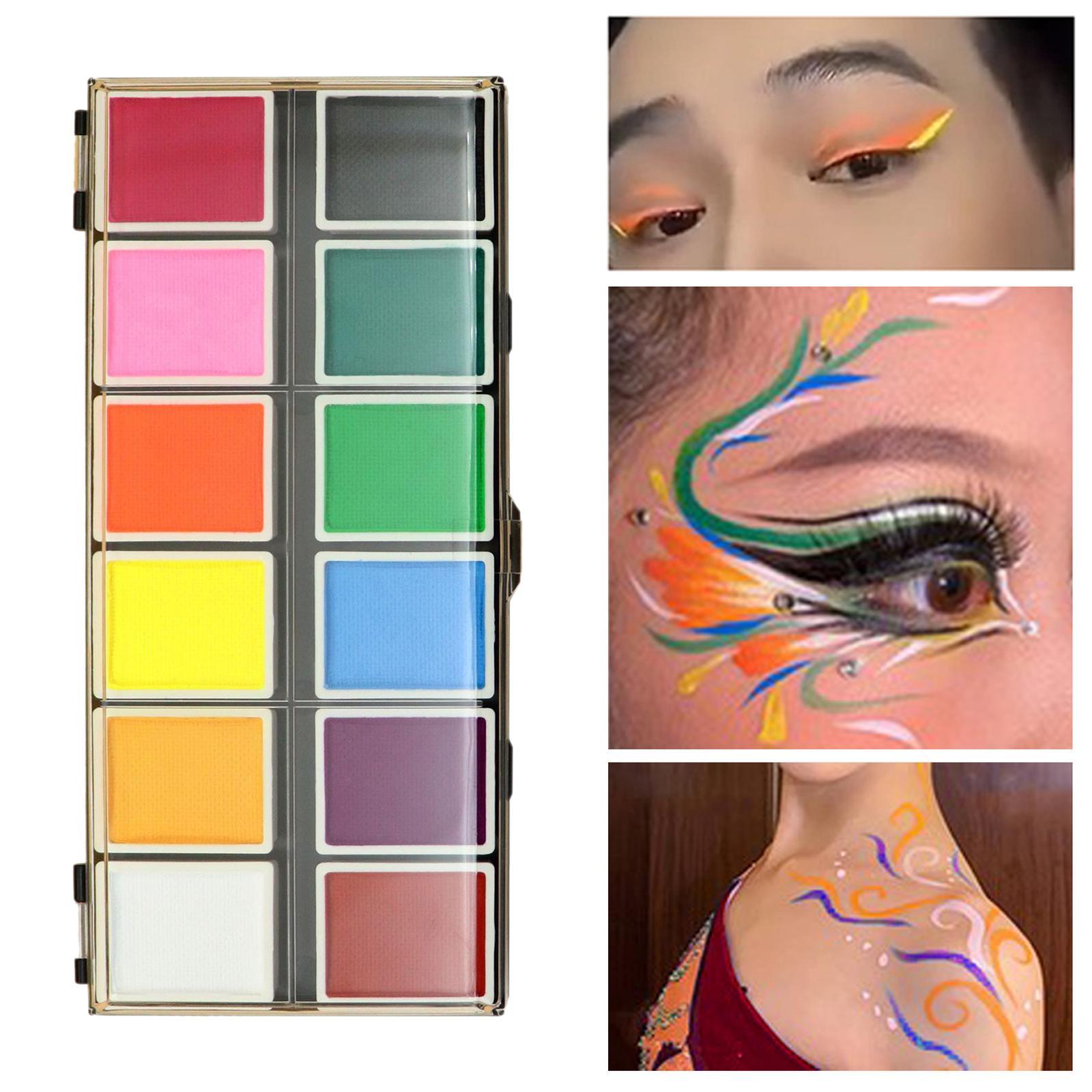 Face and Body Paint Face Painting Palette for Party Festival for Kids Adults