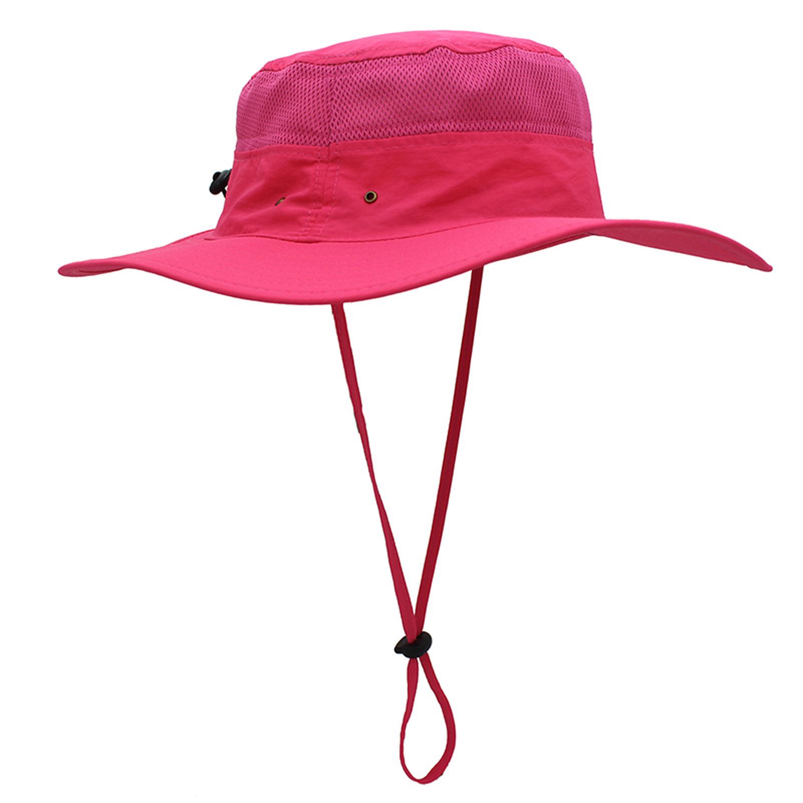 Mũ bucket có dây đeo cho nam chống nắng tia UV, có thể gập lại để câu cá đi bộ cắm trại