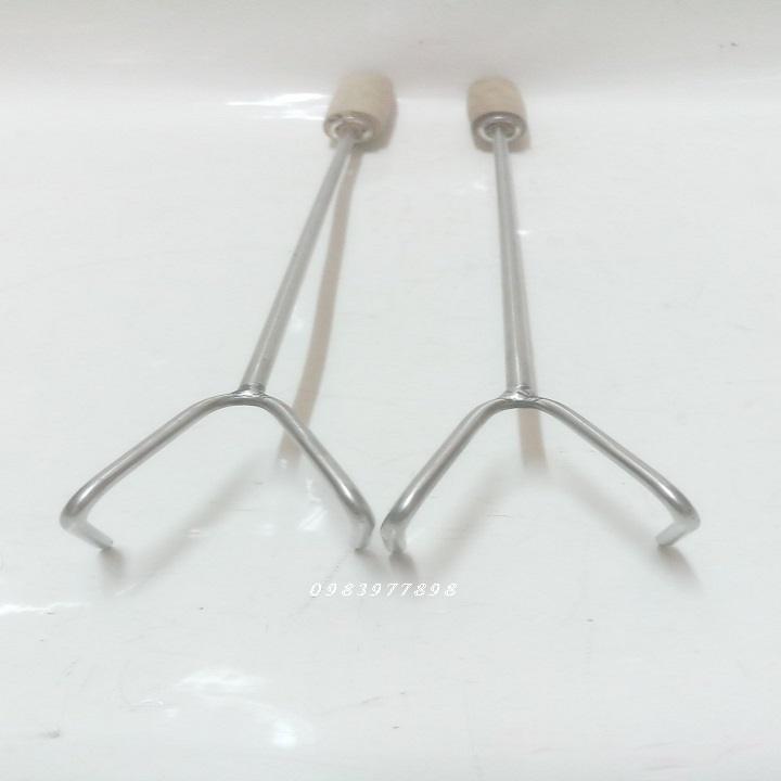 COMBO 2 CÂY MÓC INOX LẤY THỊT TRONG NỒI SÚP,LÒ QUAY RA.
