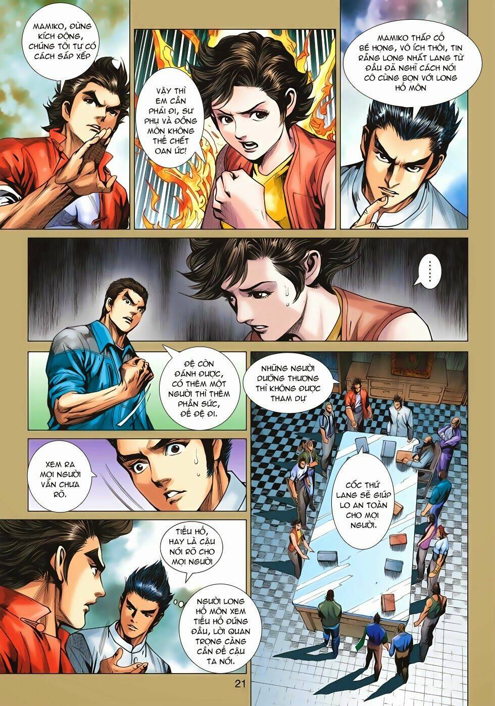 tân tác long hổ môn chapter 661 21