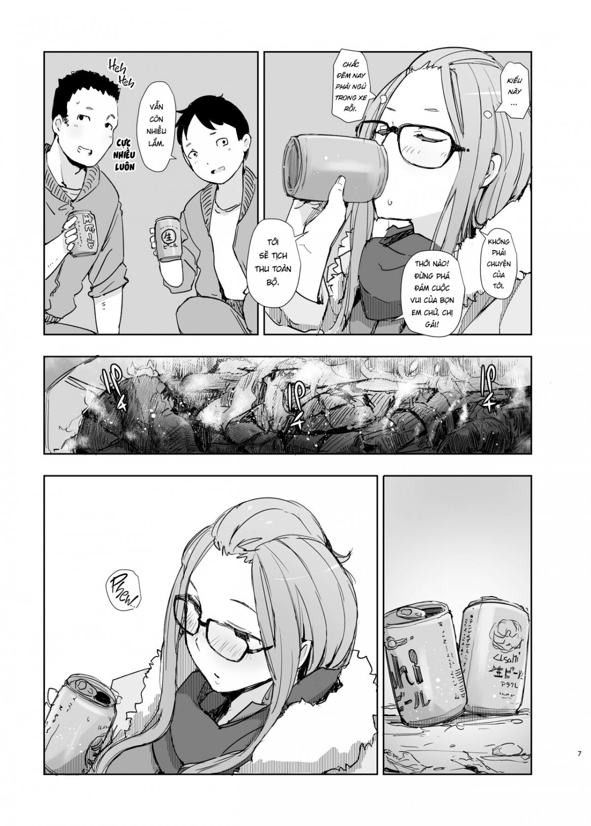 buổi cắm trại của sakura chapter 1 6