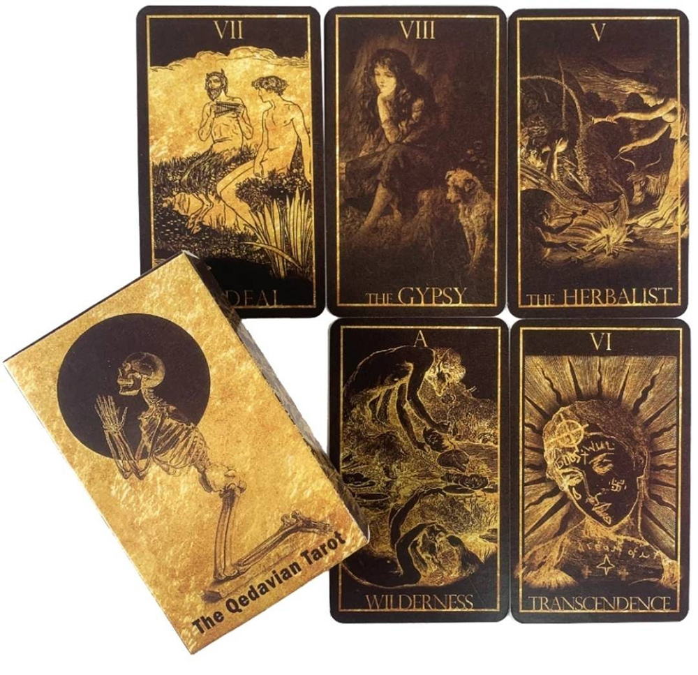 Bộ Bài The Qedavian Tarot 78 Lá  Đá Thanh Tẩy