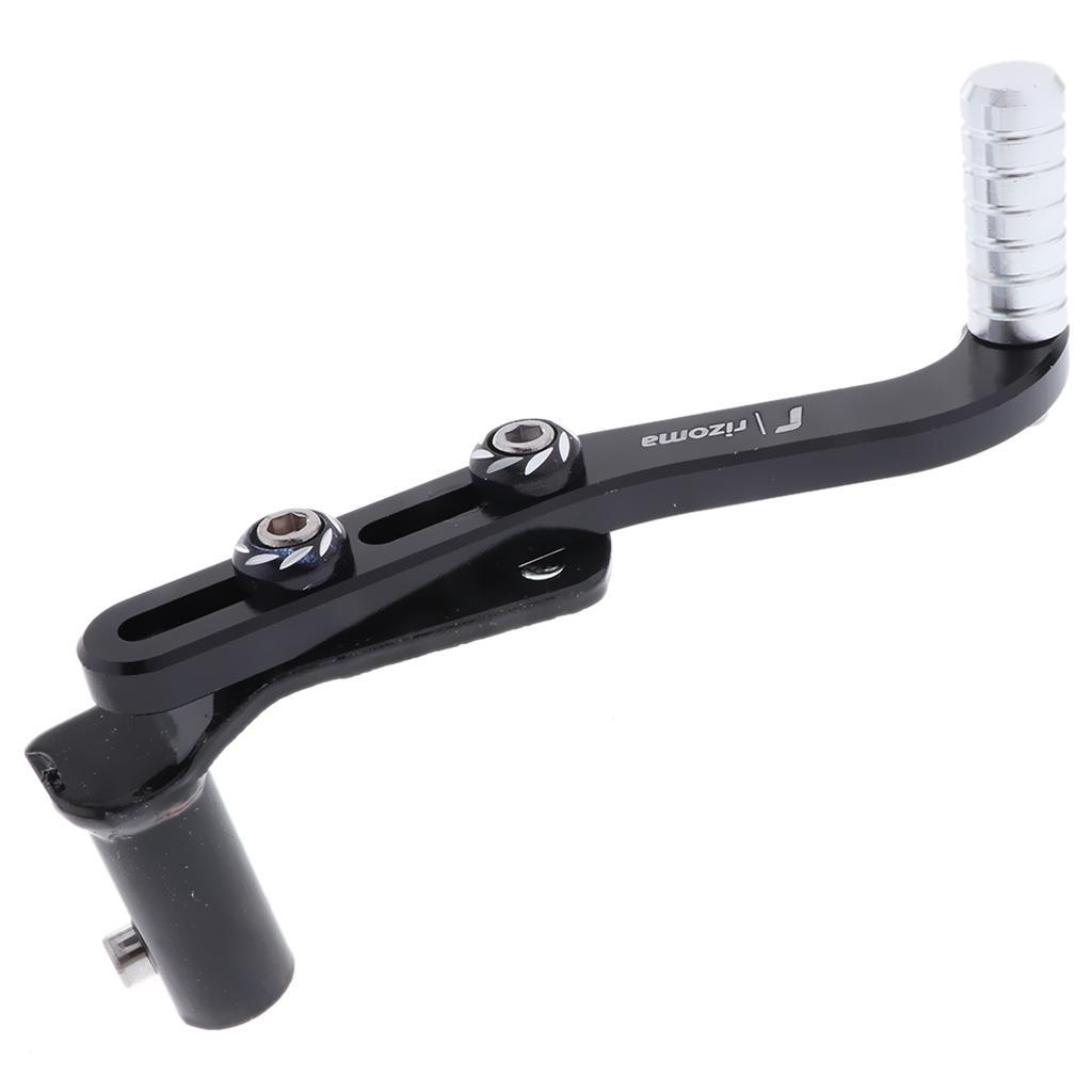 CNC Alloy Folding Gear Shift Shifter Lever for Motorcycle Scooter Black+Red