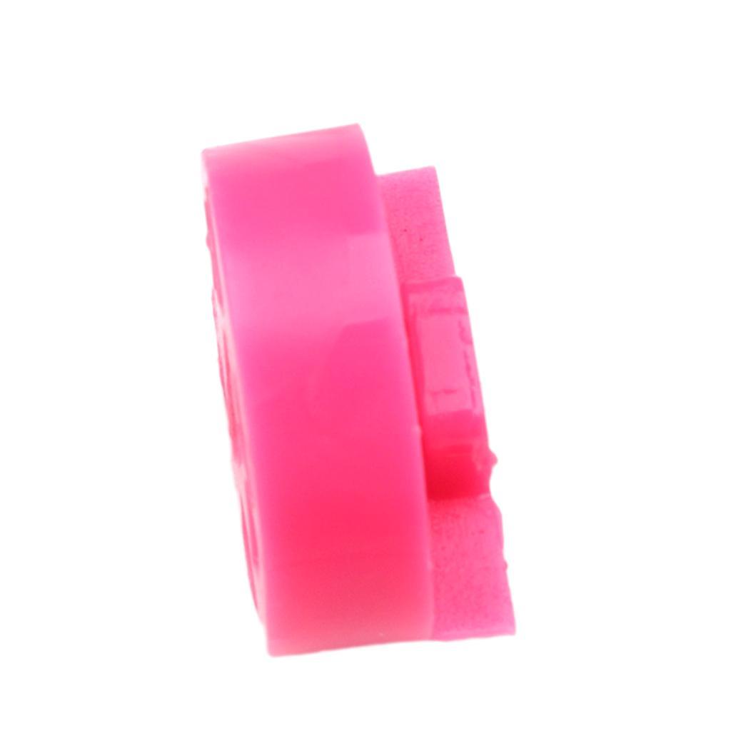 8x DIY Pink Sordine Mute Rubber String Instrument Accessory