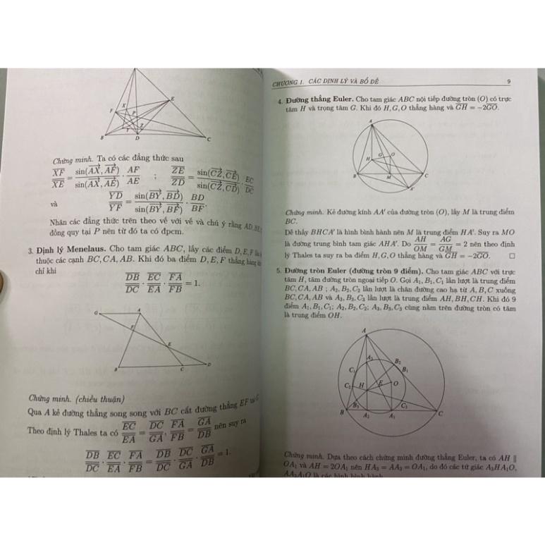 Sách - Tư duy hình học phẳng qua các định lý và bổ đề