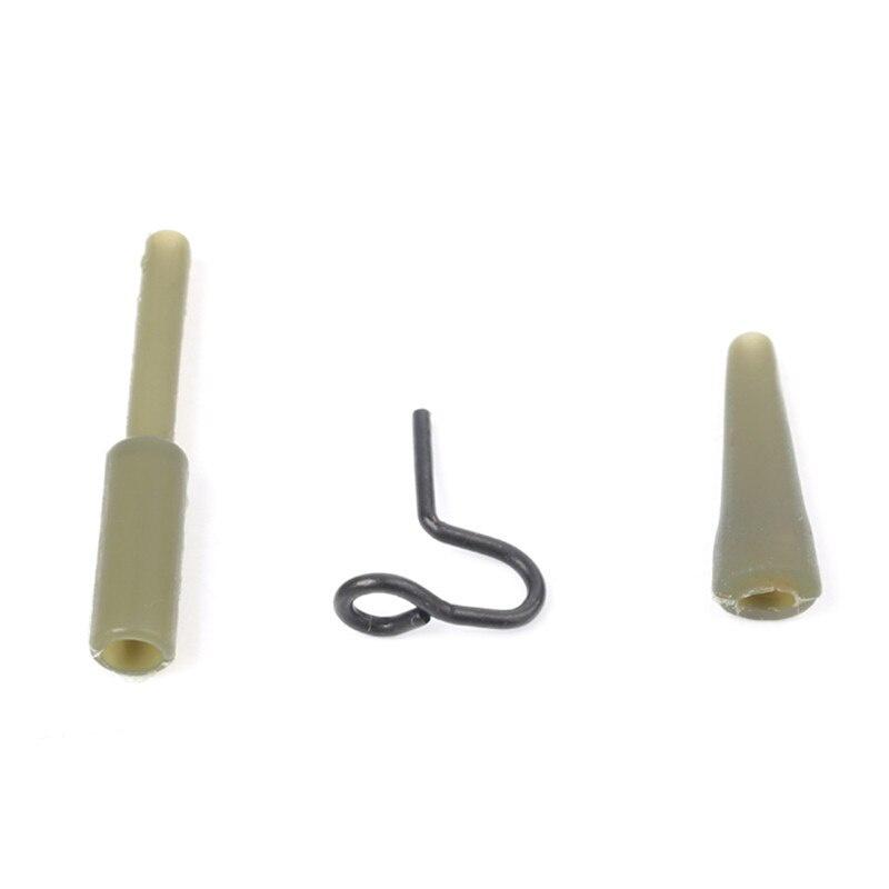 5pcs Heavy Duty Safety Clips Kit Quick Change Clips Swivel Snap Connector Carp Leads Weight Seeker Carp Fishing Equipment Tackle