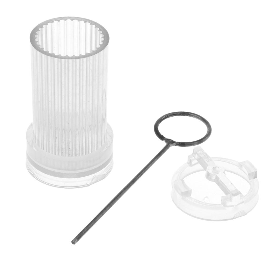 Round Plastic Candle Mold Soap Mould for DIY Candle Soap Making Crafts 87mm