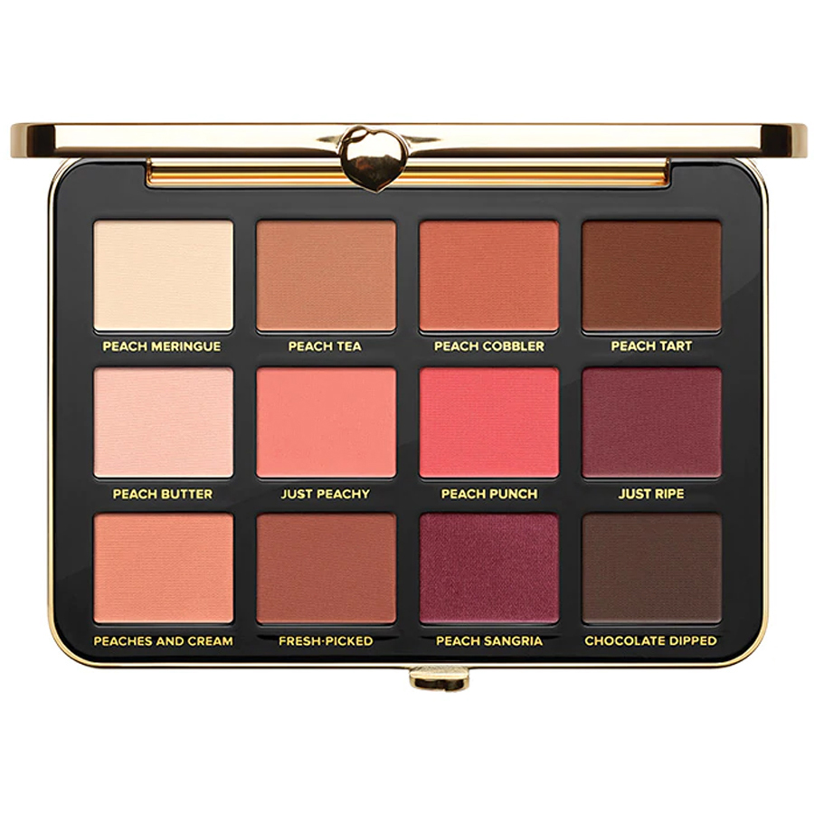 Bảng Phấn Mắt Too Faced Just Peachy Velvet Mattes Eyeshadow Palette Peaches &amp; Cream Collection